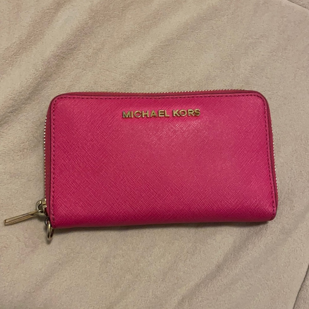 Pink Michael Kors Wallet